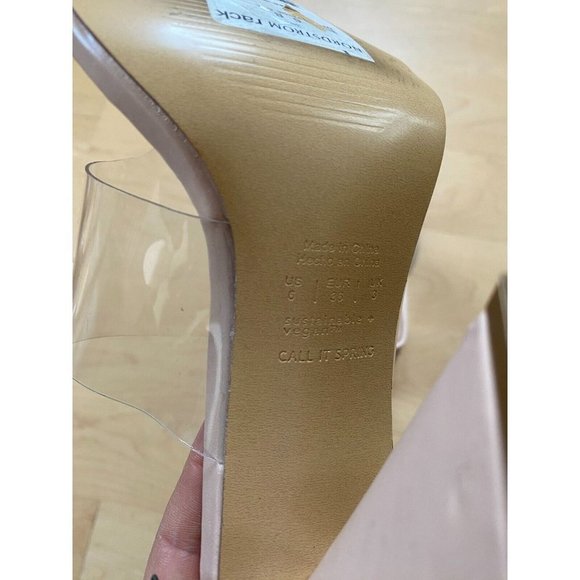 CALL It Spring "Sorayaa" Thong Sandals BNWOT Heels Women New - Picture 8 of 9